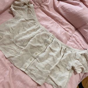 forever 21 off the shoulder crop top